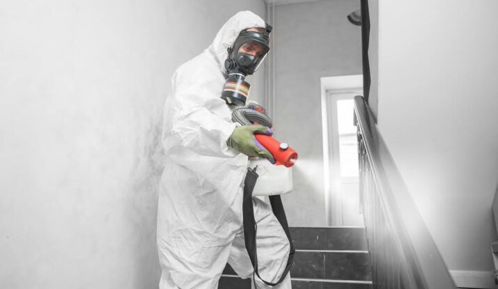 The importance of sanitizing commercial spaces.