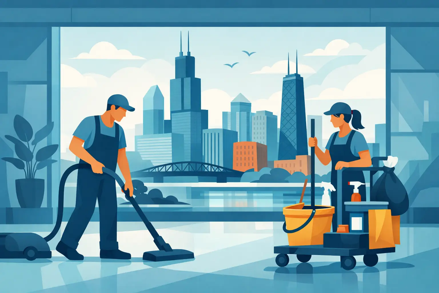 Commercial Janitorial Services in Chicago That Work