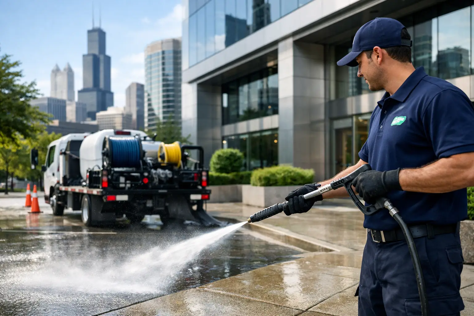 Commercial Pressure Washing Services Chicago
