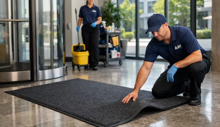 Commercial Floor Mats That Keep Entrances Safe