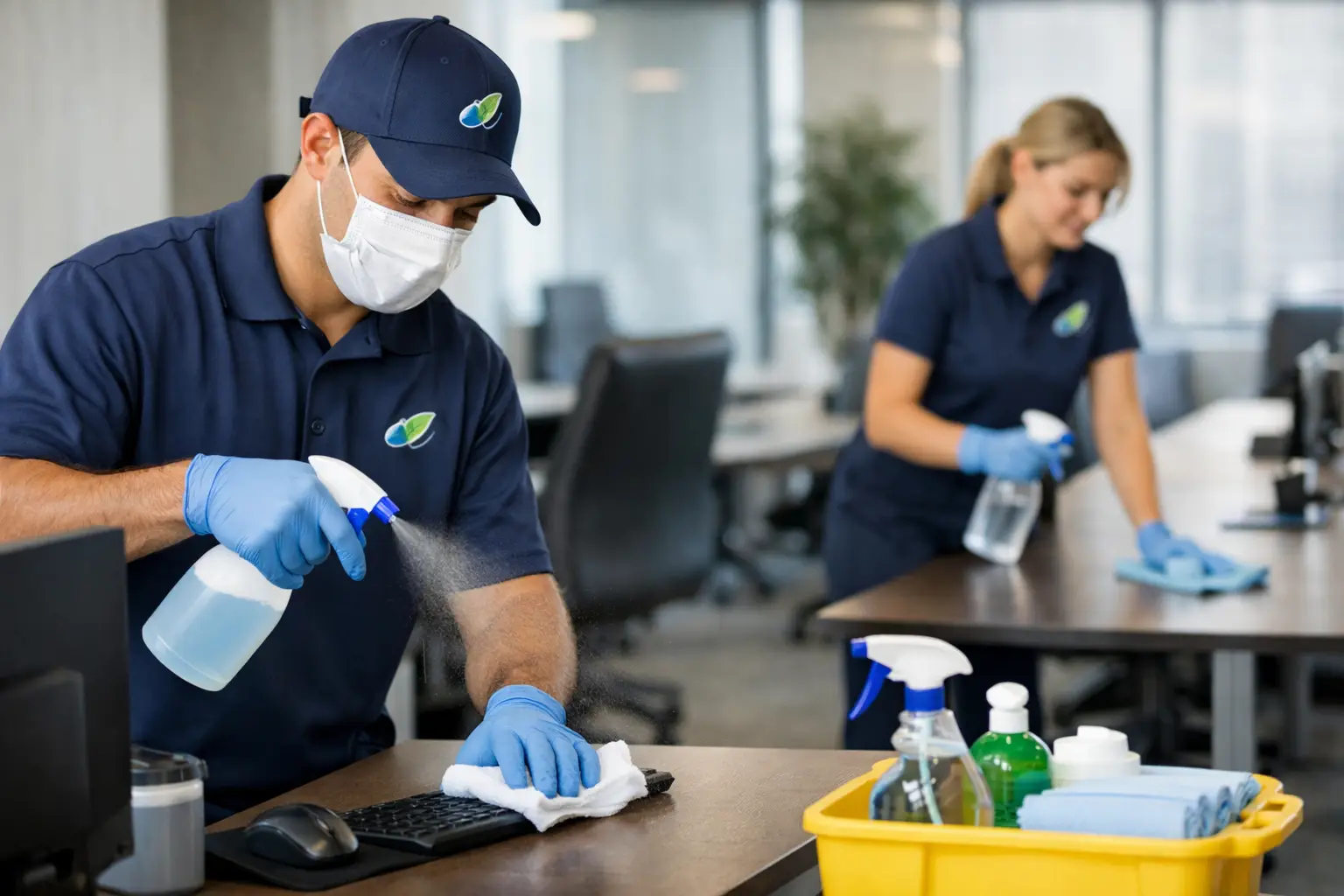 Disinfecting Versus Sanitizing Workplaces