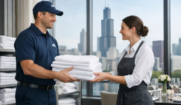 Restaurant Linen Service in Chicago That Delivers