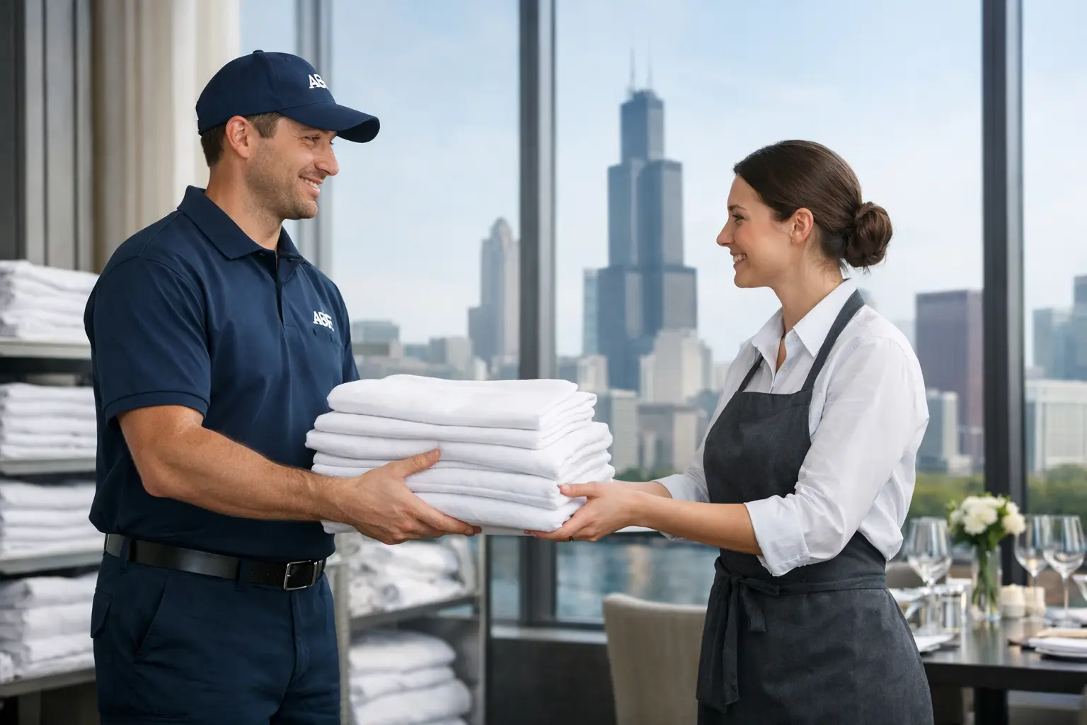 Restaurant Linen Service in Chicago That Delivers