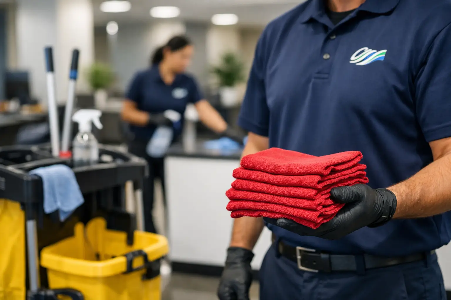 Reusable Shop Towels for Cleaner Facilities