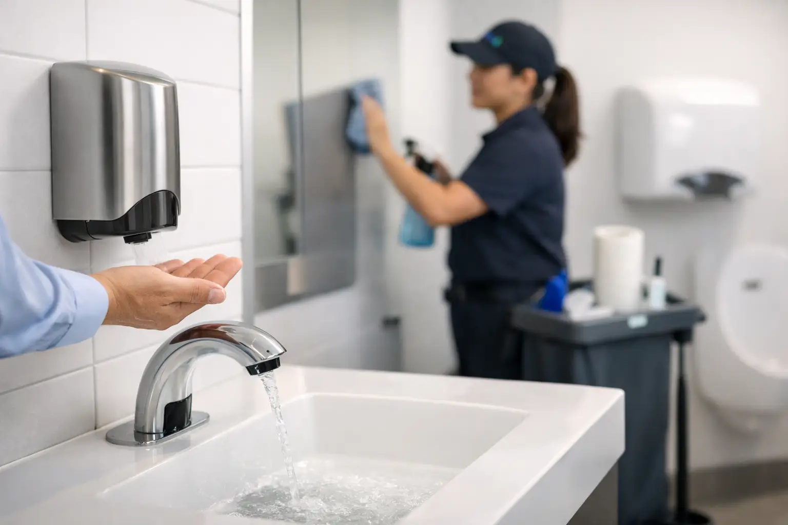 Touchless Restroom Technology Trends That Matter