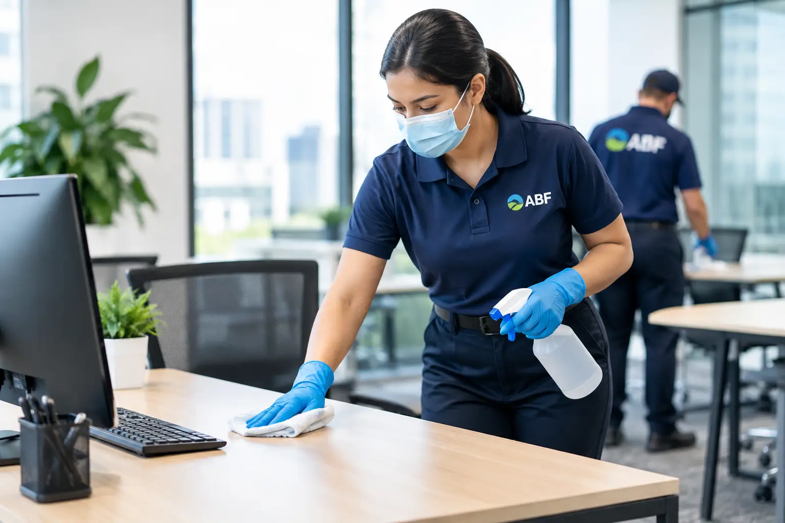 How to Sanitize Shared Workstations Safely