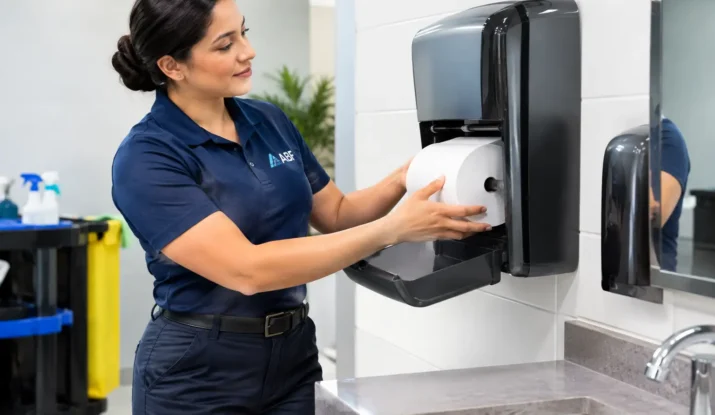 How to Stock Restroom Dispensers Properly