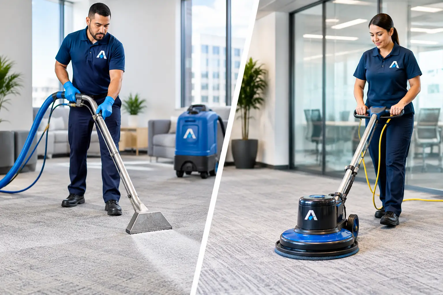 Carpet Extraction Versus Encapsulation Compared