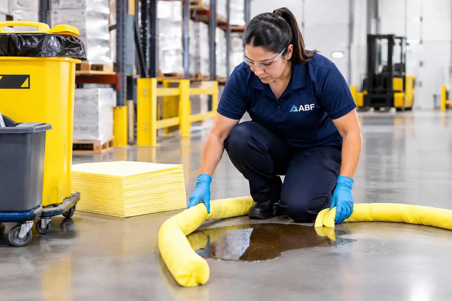 Warehouse Spill Procedures That Protect People