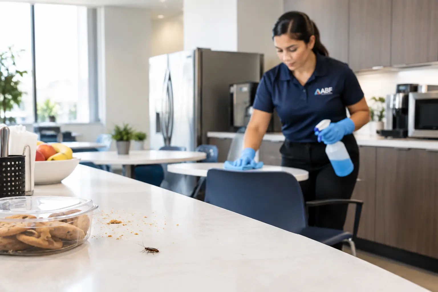 Why Do Breakrooms Attract Pests at Work?